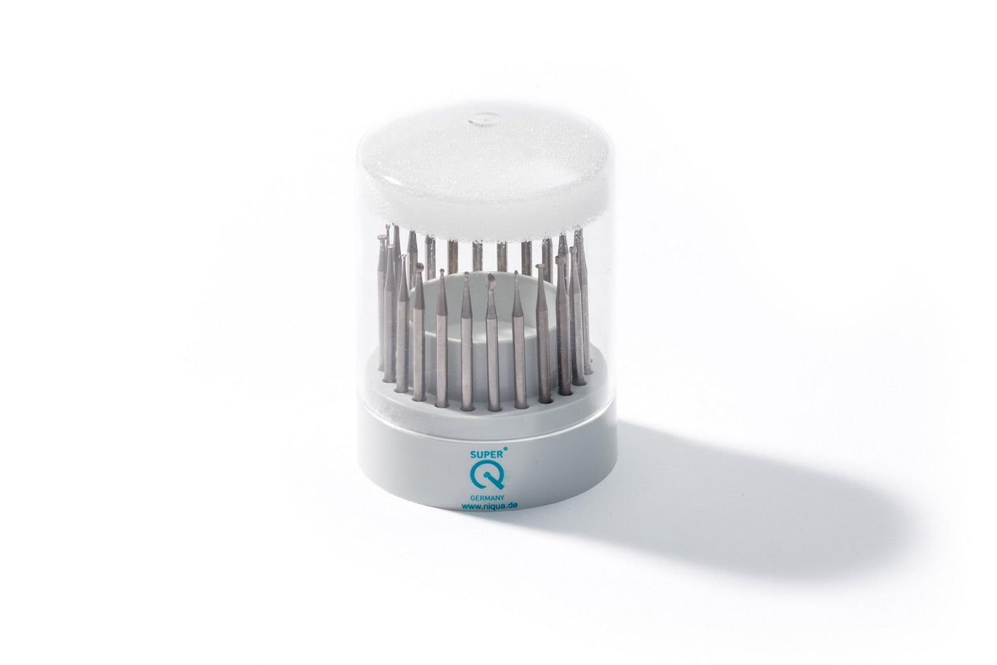 NIQUA SUPER Q® Set de fraises en acier à outils « 8235 » – Kit de précision Swiss Made pour bijouterie