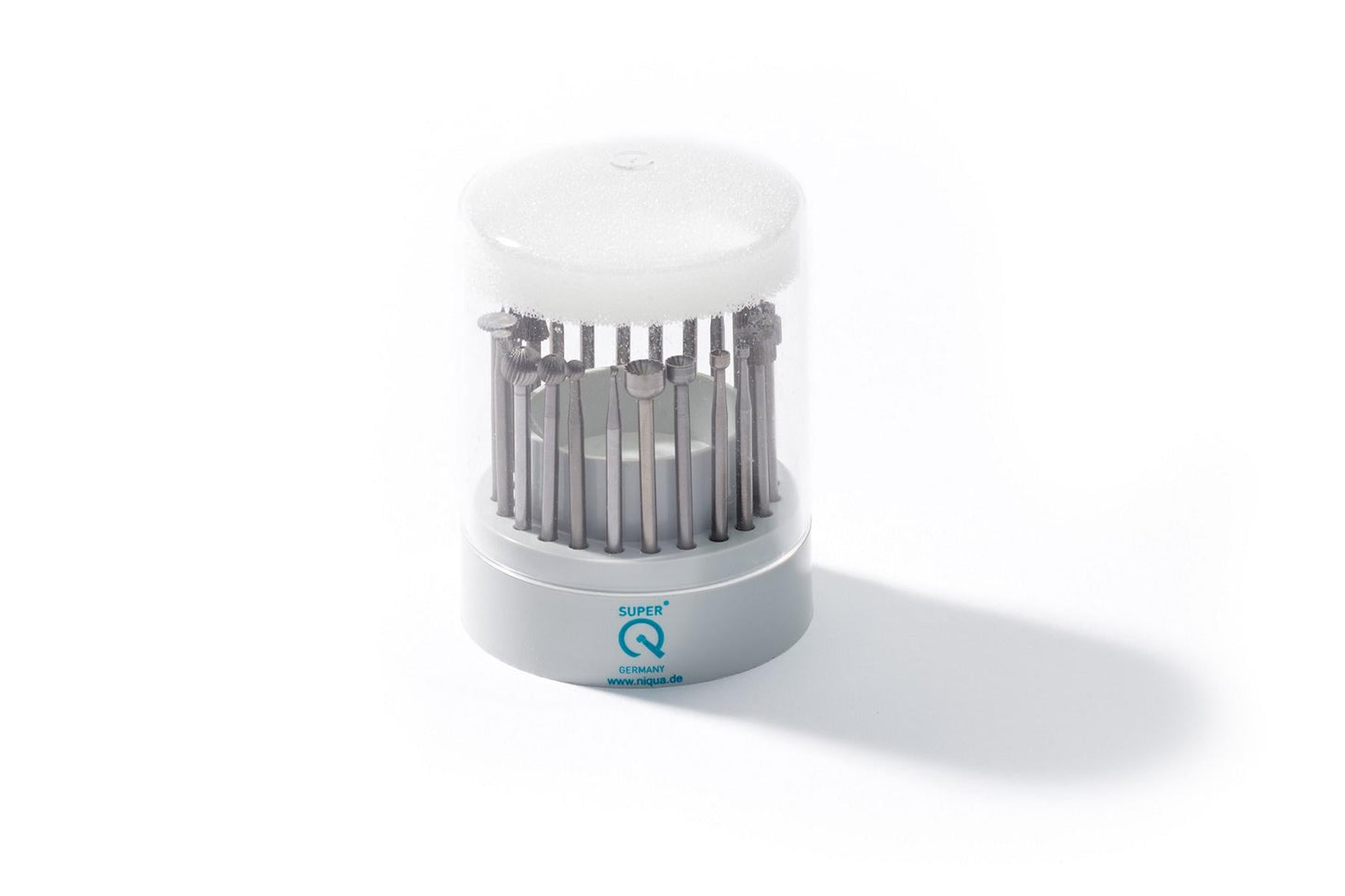 NIQUA SUPER Q® Set de fraises en acier à outils « 4235 » – Kit de précision Swiss Made pour bijouterie
