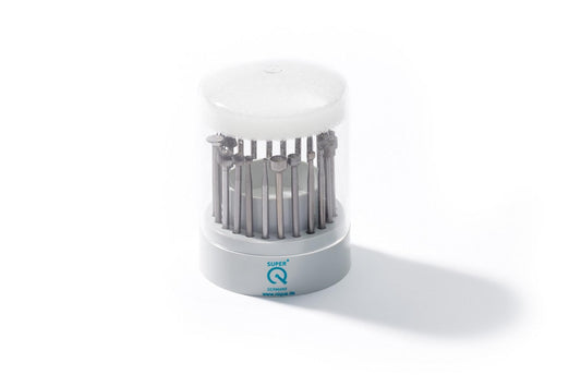 NIQUA SUPER Q® Set de fraises en acier à outils « 4235 » – Kit de précision Swiss Made pour bijouterie