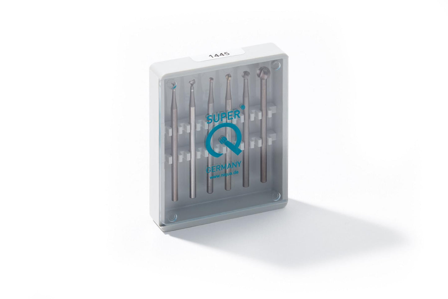 NIQUA SUPER Q® Set de fraises à cire « 1445 » – Kit de précision Swiss Made pour modèles en cire