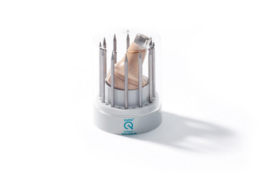 NIQUA SUPER Q® Assortiment de perloirs 12 pièces – Set de précision Swiss Made pour sertissage