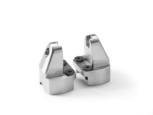 NIQUA mors de serrage inox plats pour boule de gravure Ø 80/100