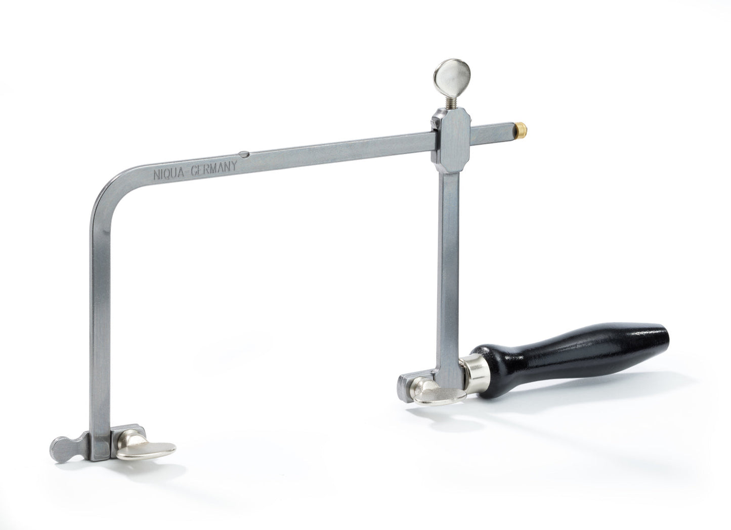 NIQUA Arc de scie bijoutier réglable 100–160 mm – Flexibilité et précision professionnelle