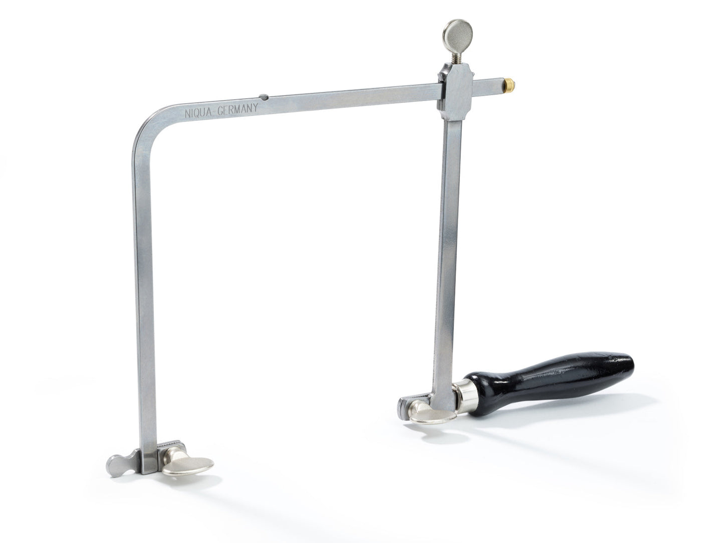 NIQUA Arc de scie bijoutier réglable 100–160 mm – Flexibilité et précision professionnelle