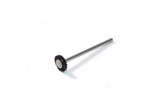 Brosse circulaire NIQUA poils Chungking noirs Ø 10 mm – Brosse de polissage pour bijoux et métaux