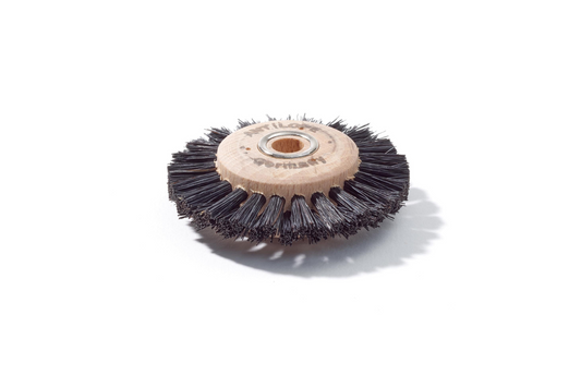 Brosse circulaire NIQUA poils Chungking noirs 50x2 – Brosse de polissage pour bijoux et métaux
