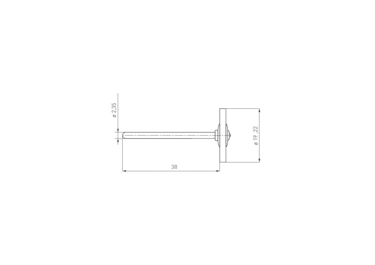 Brosse circulaire NIQUA laiton Ø 19 mm – Brosse de précision pour bijoux et métaux