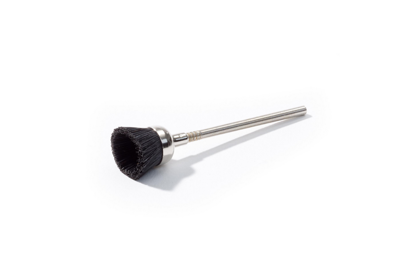 Brosse coupe NIQUA poils Chungking noirs Ø 10 mm – Brosse de précision pour polissage bijoux