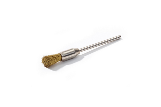 Brosse pinceau NIQUA laiton Ø 6 mm – Brosse de précision pour bijoux et métaux