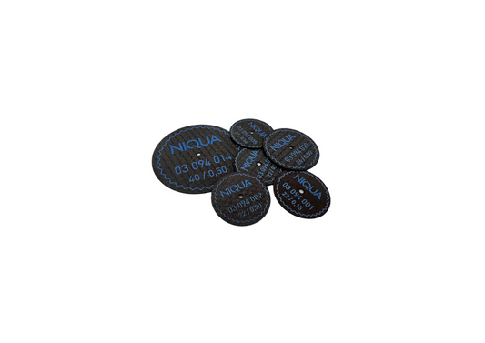 NIQUA Disques de tronçonnage nylon ultrafins Ø 22–40 mm – Précision pour métaux